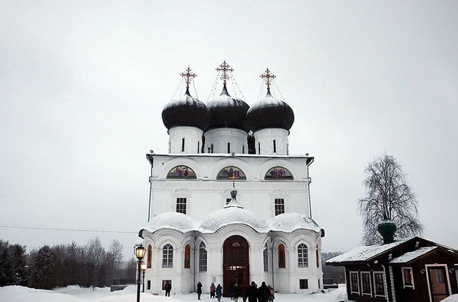 Вечерня с чином прощения в Свято-Успенском кафедральном соборе