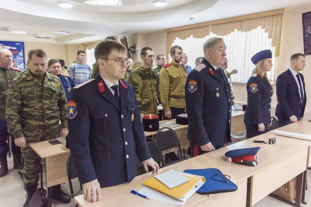 Состоялся очередной Круг Кировского городского казачьего общества