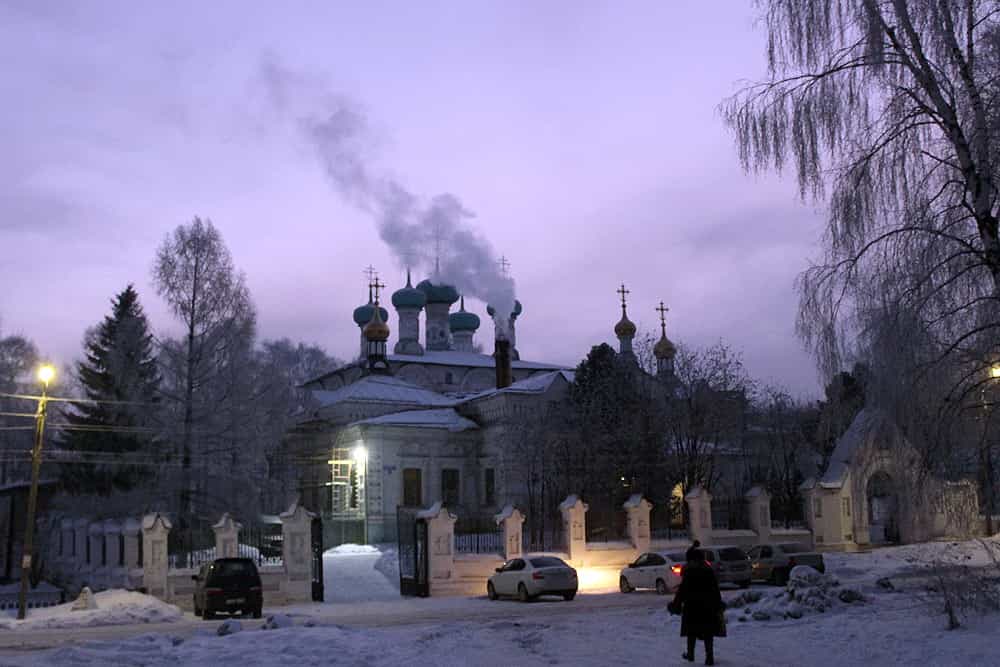 Престольный праздник Екатерининского кафедрального собора города Слободского