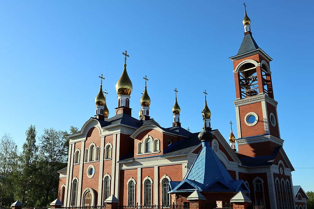 Великое освящение храма в честь иконы Божией Матери Всех скорбящих Радость