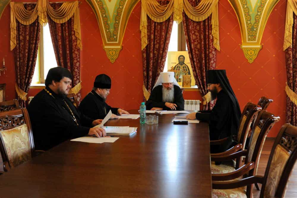 Архиерейский совет митрополии, возглавляемый митрополитом Марком, состоялся в Кирове