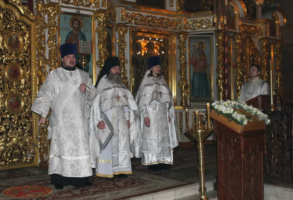 Архиерейское служение в праздник Крещения Господня