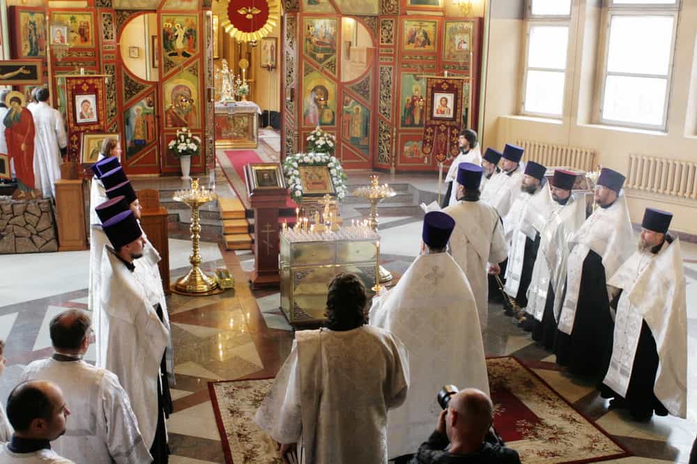 Заупокойная лития по убиенным в годы Второй мировой войны