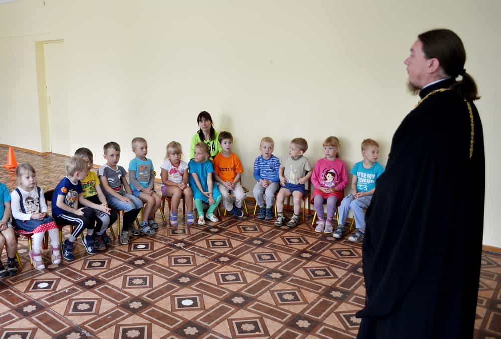 Ребята из студии творческого развития «БлагоДать» организовали праздник для детей из Православного детского сада