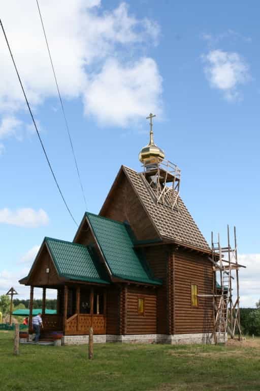 Первая Божественная литургия в храме Казанской иконы Божией Матери