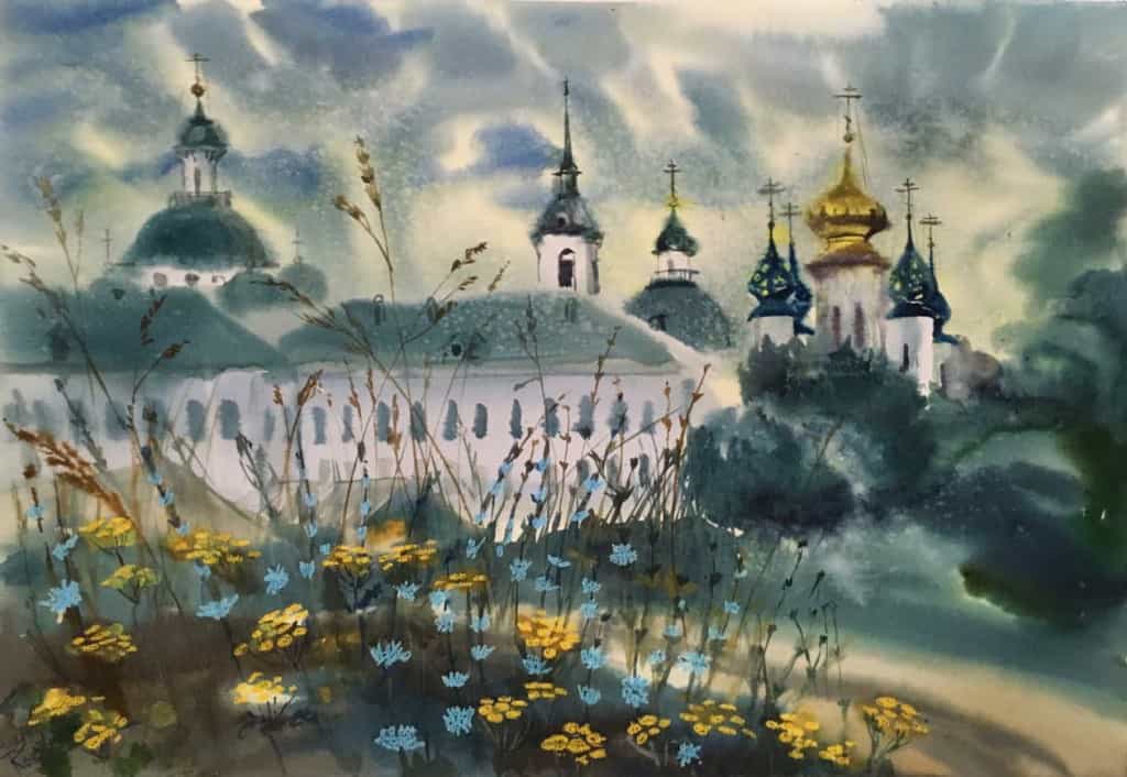 У городских ворот