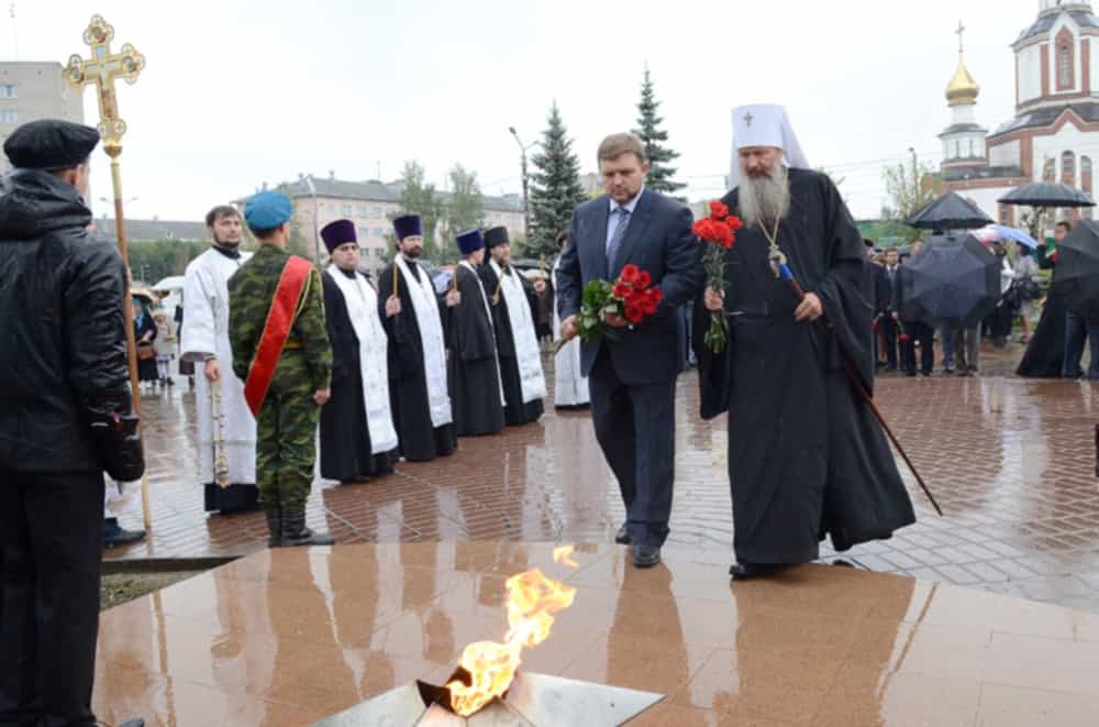 На Вятке почтили память воинов, убиенных в годы Второй Мировой войны