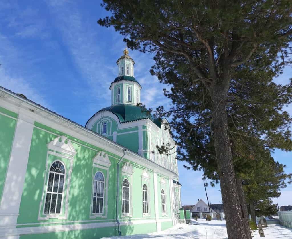 Паломники посетили Троицкий храм села Волково