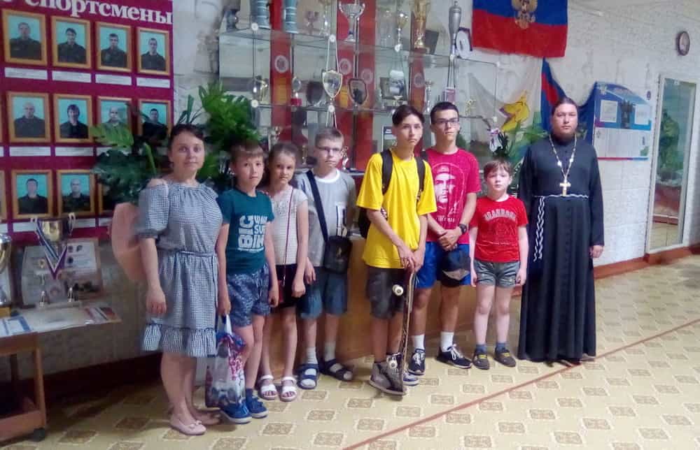 Патриотическое воспитание учащихся Воскресной школы Троицкой церкви слободы Макарье