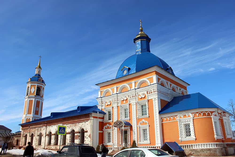 Освящение иконостаса в церкви иконы Божией Матери «Знамение» села Пасегово