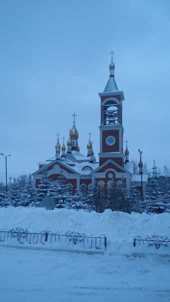 Рождественское Богослужение в церкви в честь иконы Божией Матери «Всех скорбящих Радость»