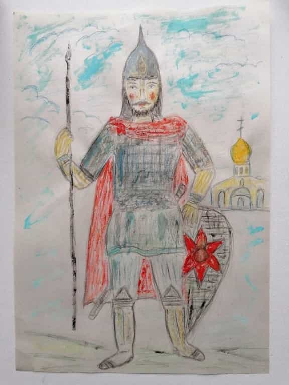 Итоги Епархиального онлайн-конкурса рисунков «От Александра Невского до наших дней».