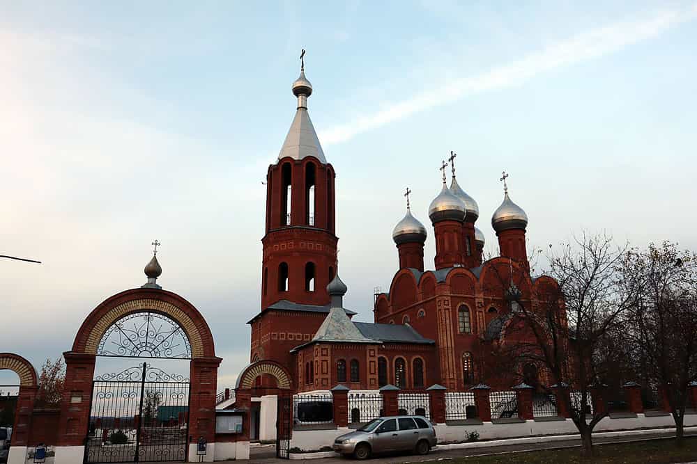 Праздничное Всенощное бдение в Всехсвятском соборе города Кирово-Чепецка