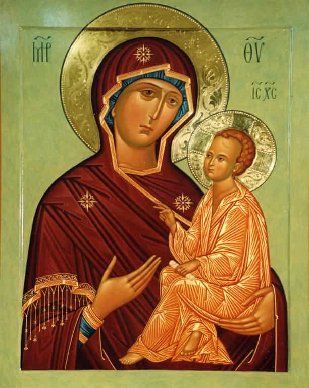 Явление Тихвинской иконы Божией Матери