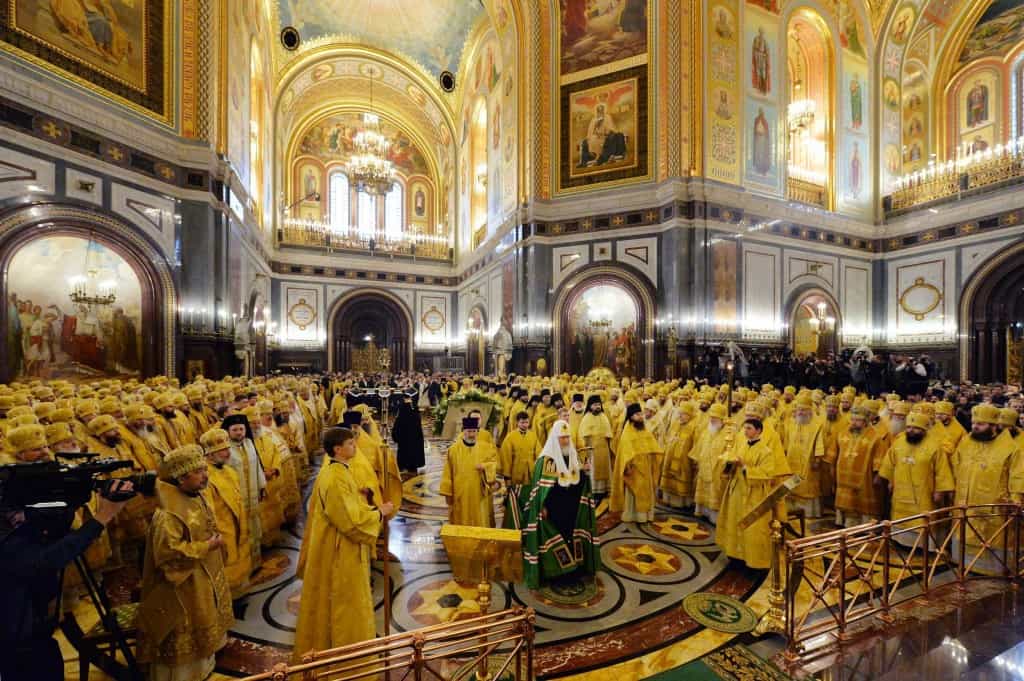 Митрополит Вятский и Слободской Марк принял участие в торжествах в Храме Христа Спасителя в  10-ю годовщину интронизации Святейшего Патриарха Кирилла