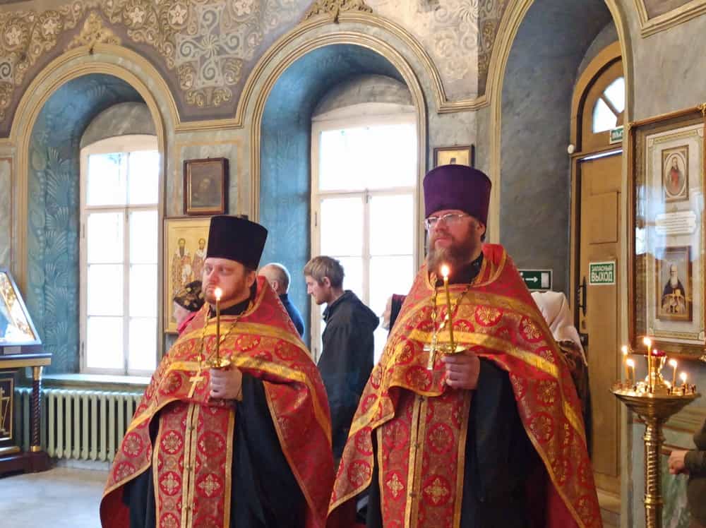 Всенощное бдение в храме Иоанна Предтечи