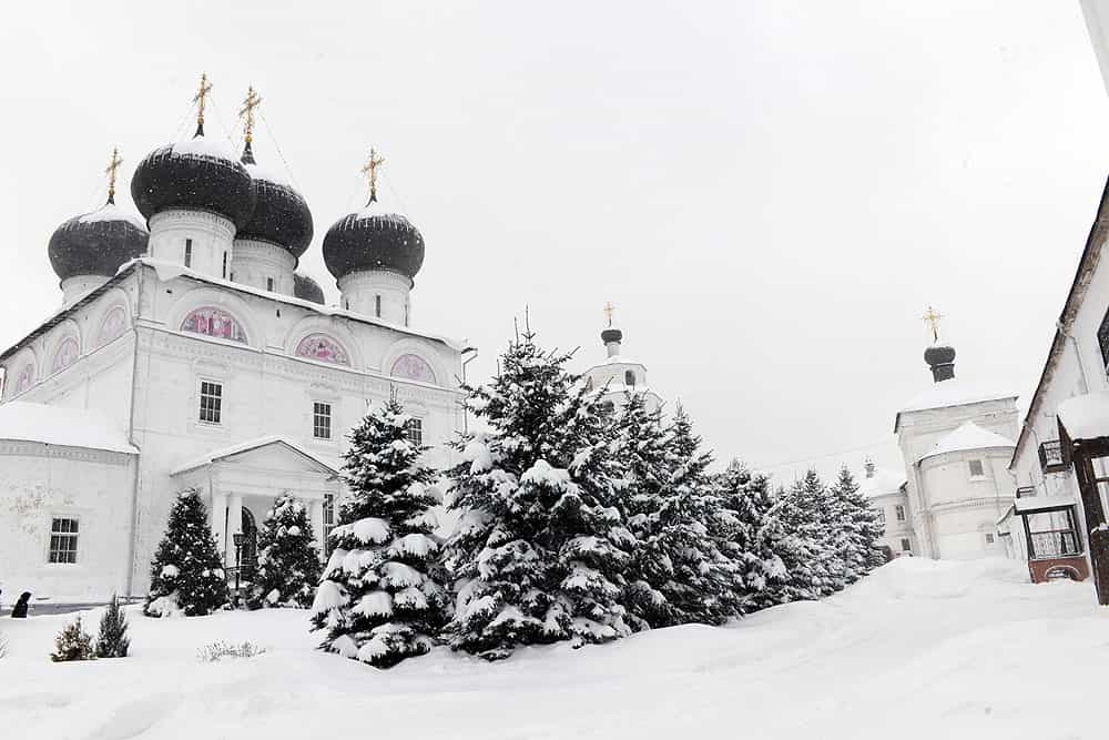 Крещенский сочельник в Трифоновом монастыре