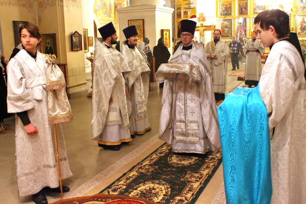 Архиерейское Рождественское богослужение в г. Кирово-Чепецк