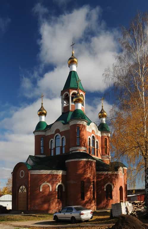 Литургия в храме Александра Невского