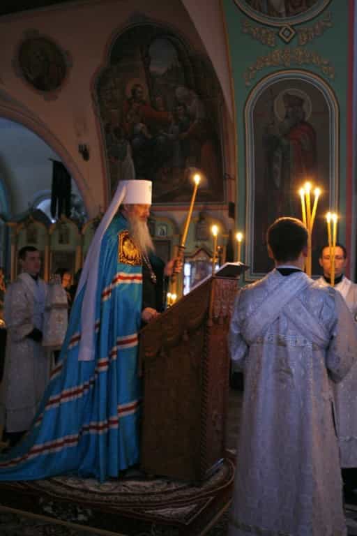 В первую неделю Великого поста в храмах совершается Великое повечерие с чтением канона Андрея Критского