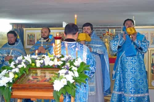 Престольный праздник в храме Рождества Пресвятой Богородицы в Чистых Прудах