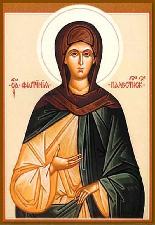 26 февраля — день памяти преподобных Зои и Фотинии