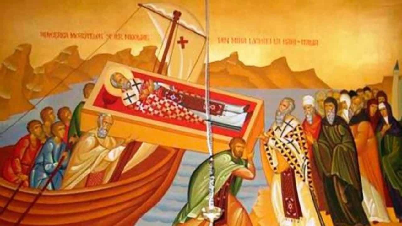 22 мая Церковь празднует перенесение мощей святителя и чудотворца Николая из Мир Ликийских в Бар