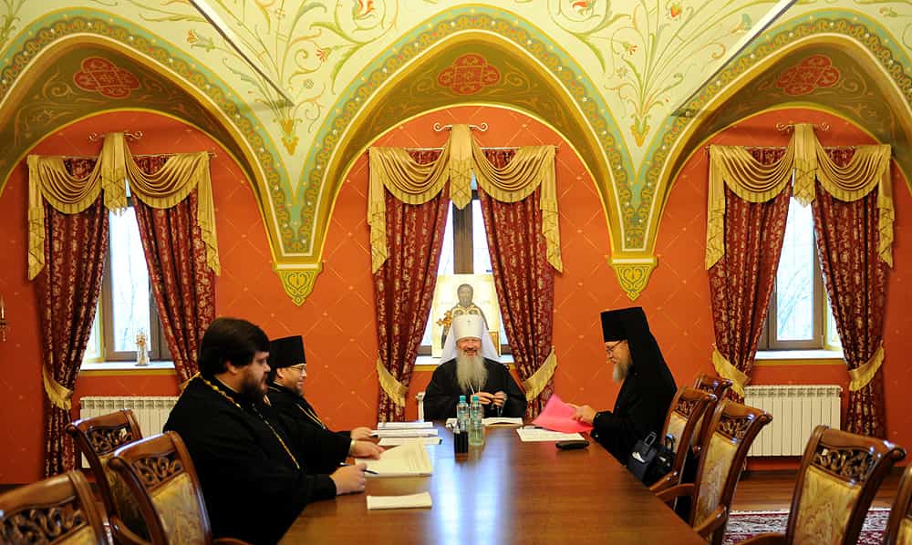 Состоялся Архиерейский совет Вятской митрополии