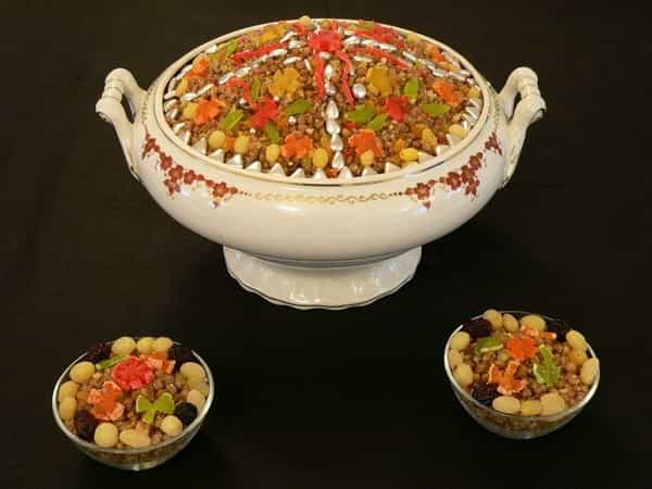 Освящение и раздача колива