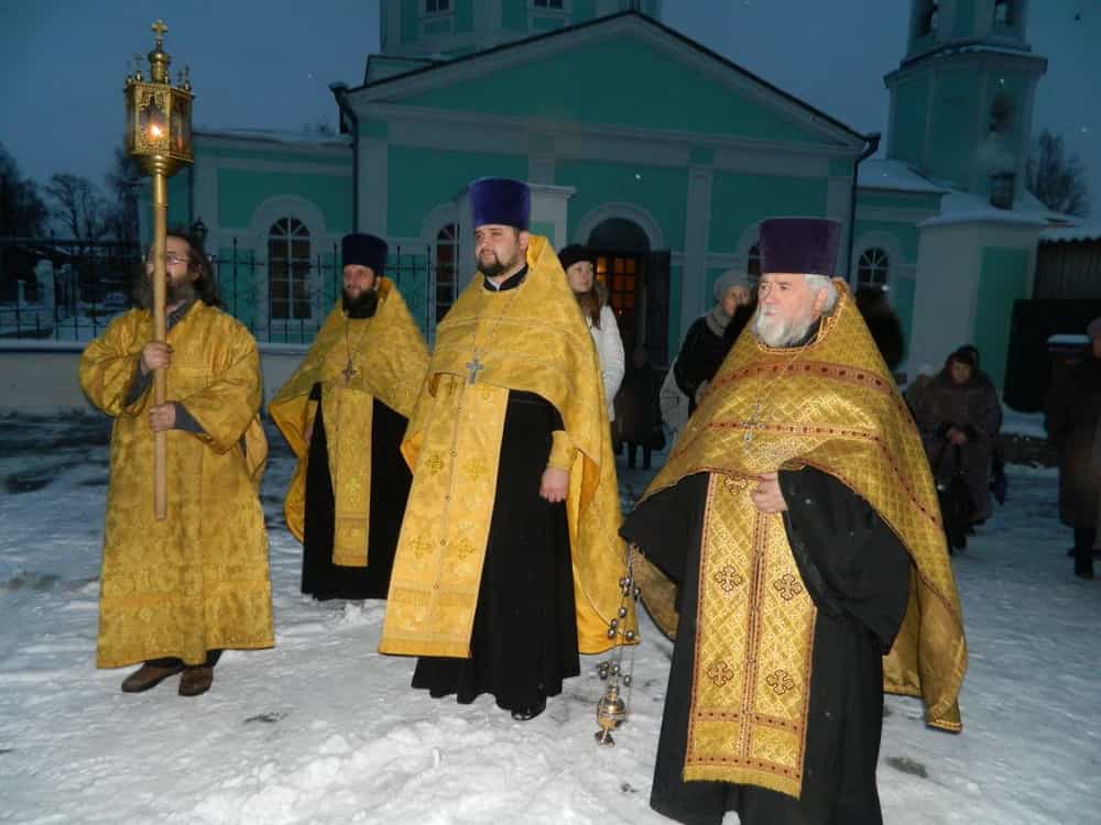 Пребывание иконы святой блаженной Матроны Московской в Успенском соборе города Советска