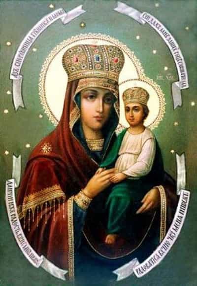 Сегодня совершается память иконы Божией Матери «Споручница грешных»