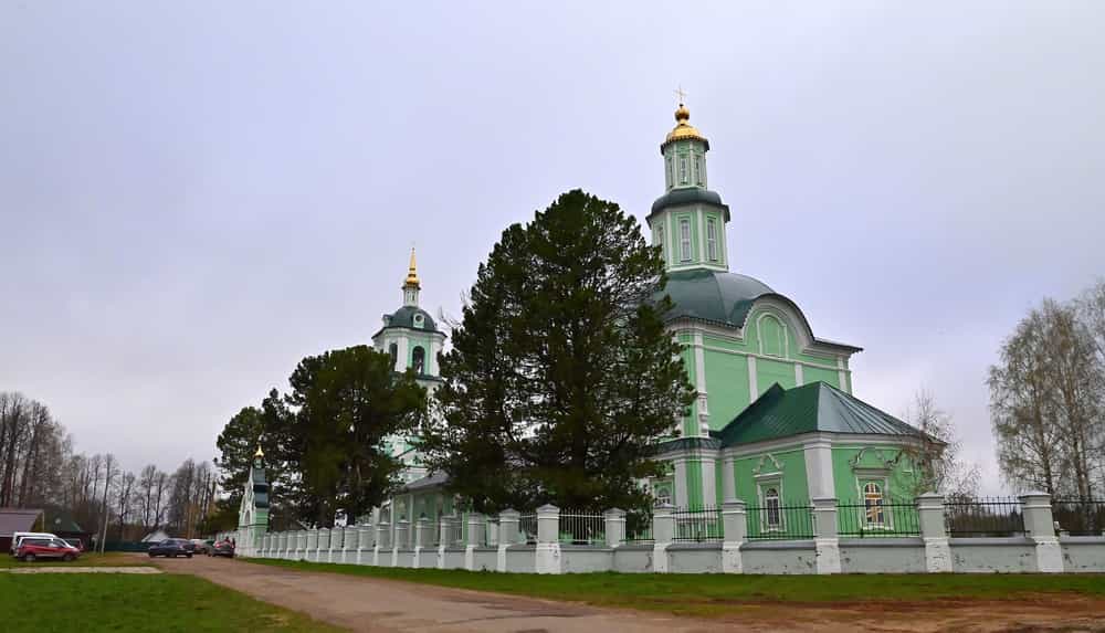 Освящение престола главного придела Троицкой церкви села Волково