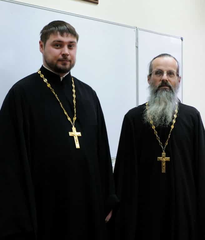 Встреча студентов ВДУ с руководителем Воинского отдела иереем Александром Коссовым