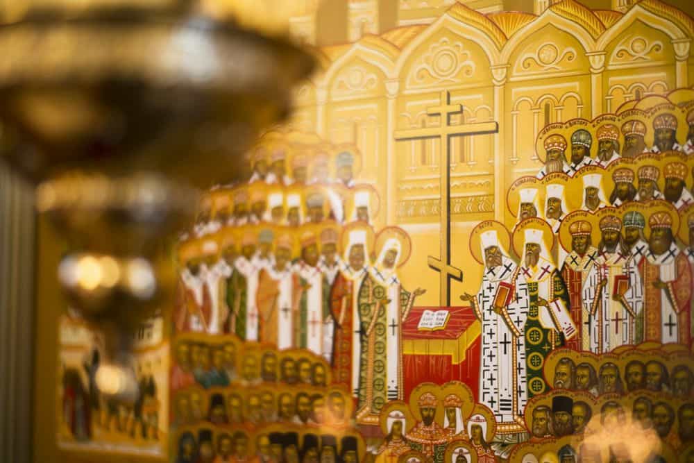 Празднование Собора новомучеников и исповедников Церкви Русской в Казанско-Богородицкой церкви города Советска