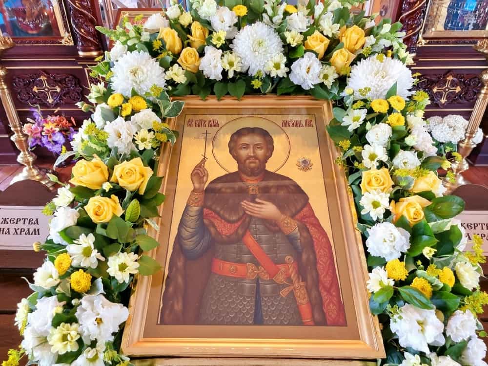 29 июля 2021 года в Церковь Рождества Пресвятой Богородицы Нижнеивкино прибыла икона святого благоверного князя Александра Невского