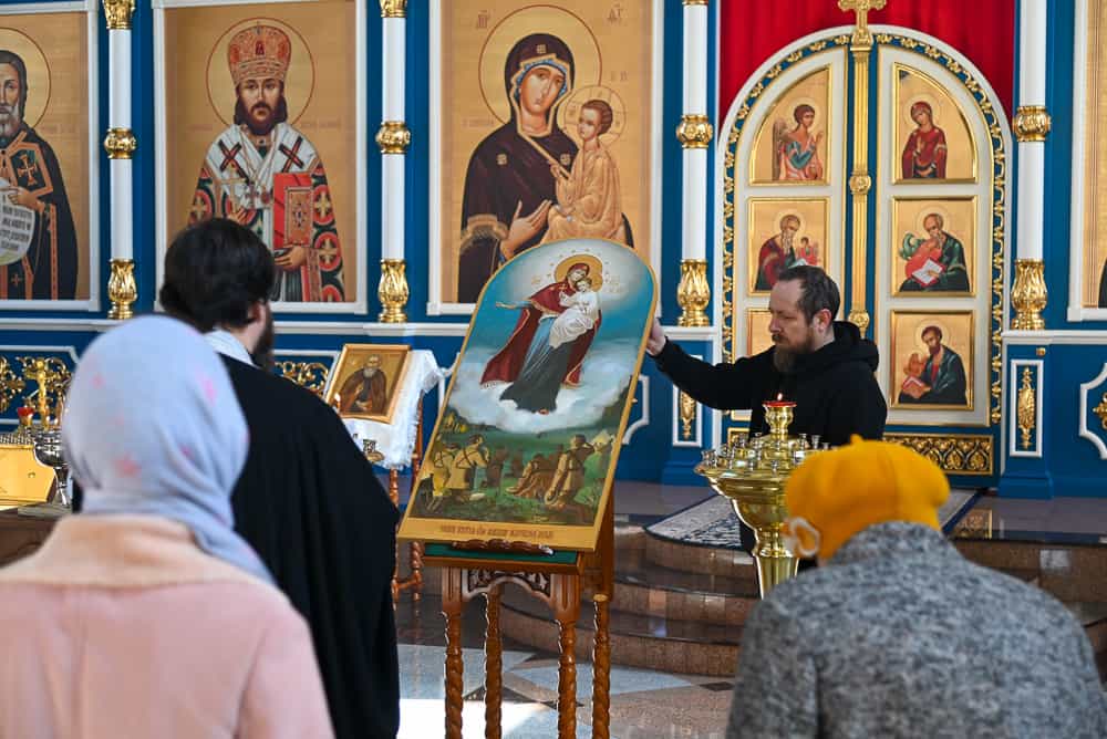 Священники Вятской Епархии с иконой Божией Матери «Августовская победа» посетили воинские подразделения на СВО