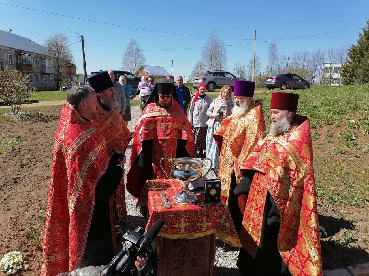 Освящена новая часовня в честь Покрова Пресвятой Богородицы в деревне Подгорцы