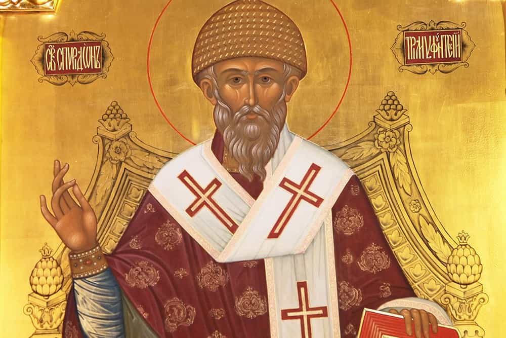25 декабря Церковь чтит память святителя Спиридона Тримифунтского