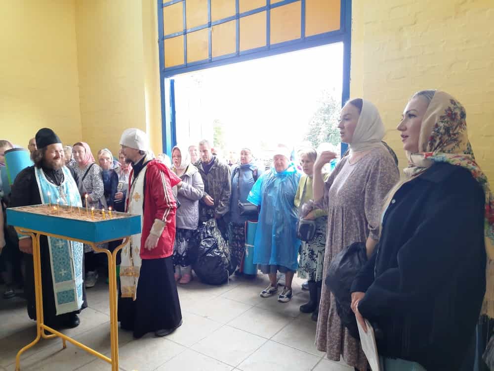 Паломники встретили престольный праздник в Горохово