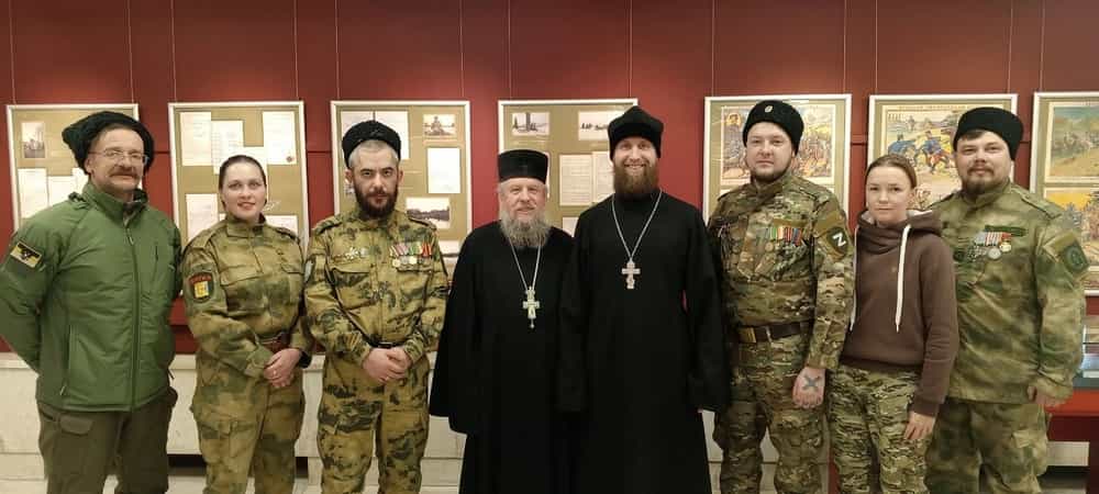 Вятские казаки приняли участие в Международных образовательных Рождественских чтениях 23 — 27 января 2024 года в Москве