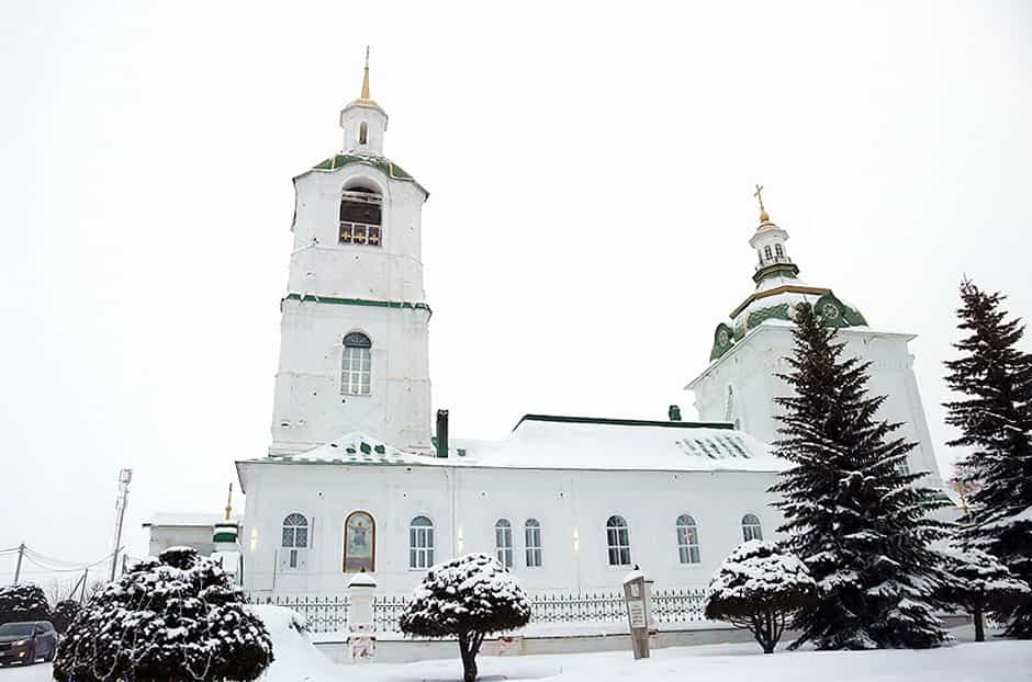 Празднование Крещения Господня на приходе храма Троицы Живоначальной села Быстрица