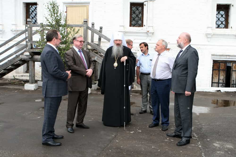 Состоялась встреча митрополита Марка с И. Е. Маныловым, П.В. Крашенинниковым, С. В. Степашиным