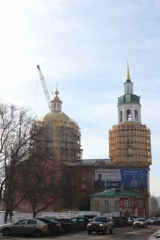 В Великую Пятницу митрополит Марк возглавил Царские часы в Спасском соборе