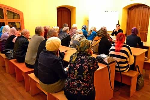 В храме Веры, Надежды, Любови и матери их Софии г. Кирова проходят занятия по патрологии