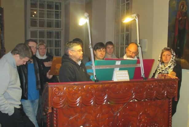 «Знаменная» Литургия в Спасском соборе (ВИДЕО)