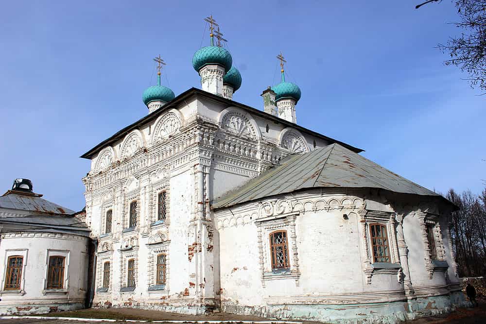 Чин освящения крестов на Екатерининский собор города Слободского