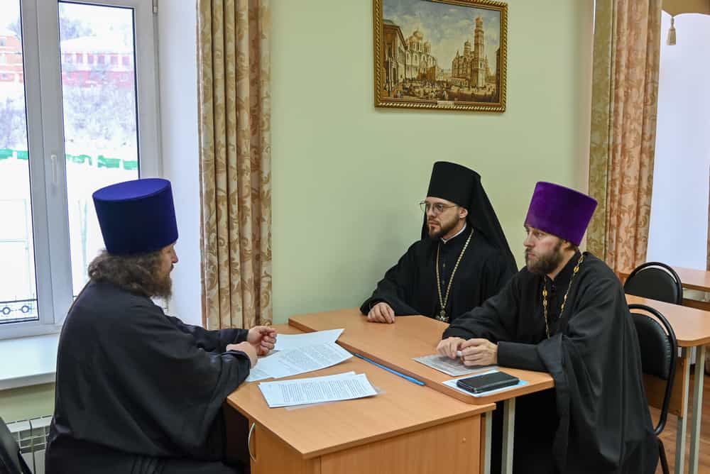 Заседание Межъепархиальной коллегии Вятской Митрополии по религиозному образованию