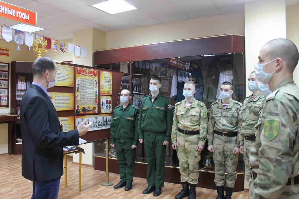 Состоялась беседа с военнослужащими Росгвардии