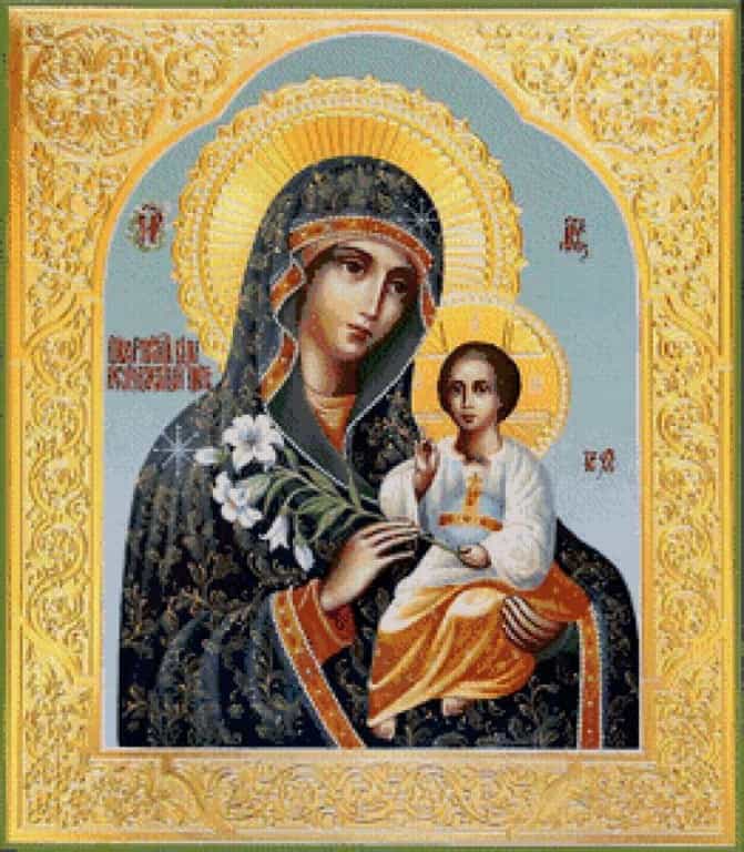 16 апреля – празднование в честь иконы Божией Матери «Неувядаемый Цвет»