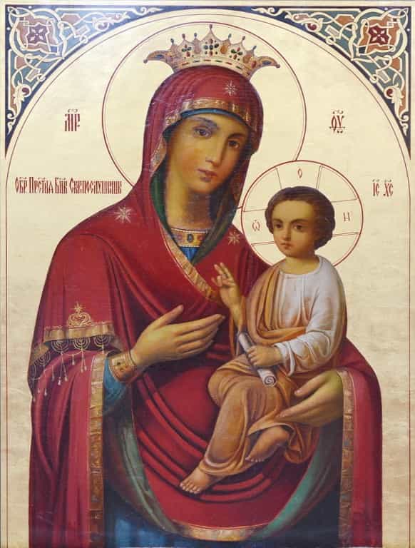 В церковь Рождества Богородицы пгт. Нижнеивкино возвращаются афонские иконы Пресвятой Богородицы